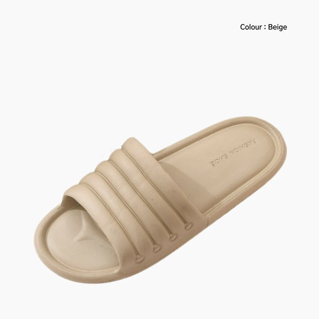 Non-Slip Sole, Round Toe : Indoor Slippers for Women
