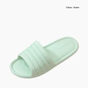 Non-Slip Sole, Round Toe : Indoor Slippers for Women