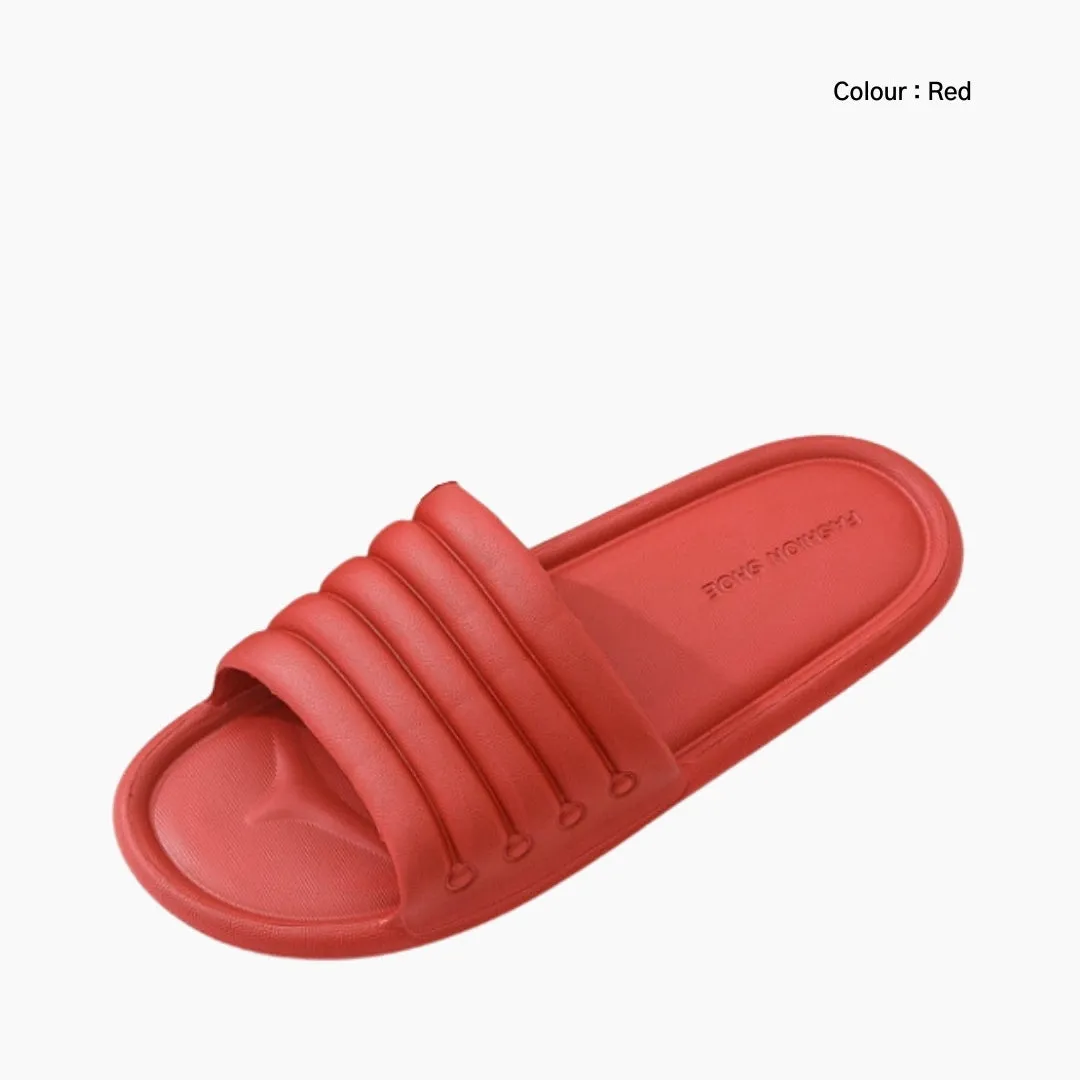 Non-Slip Sole, Round Toe : Indoor Slippers for Women