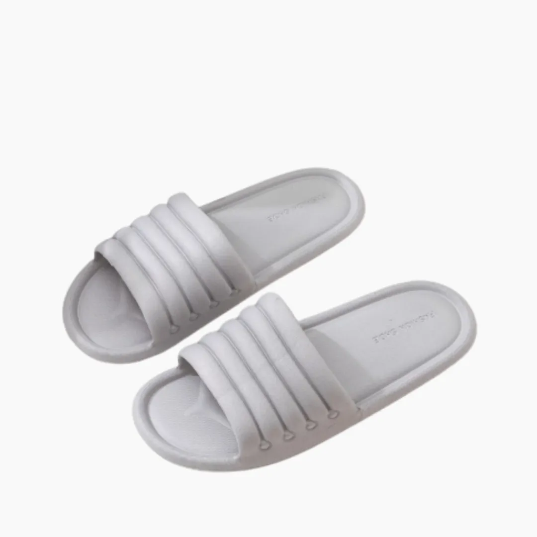 Non-Slip Sole, Round Toe : Indoor Slippers for Women