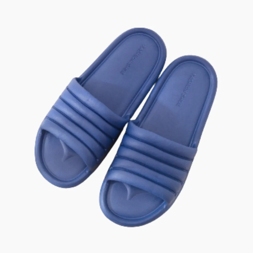 Non-Slip Sole, Round Toe : Indoor Slippers for Women