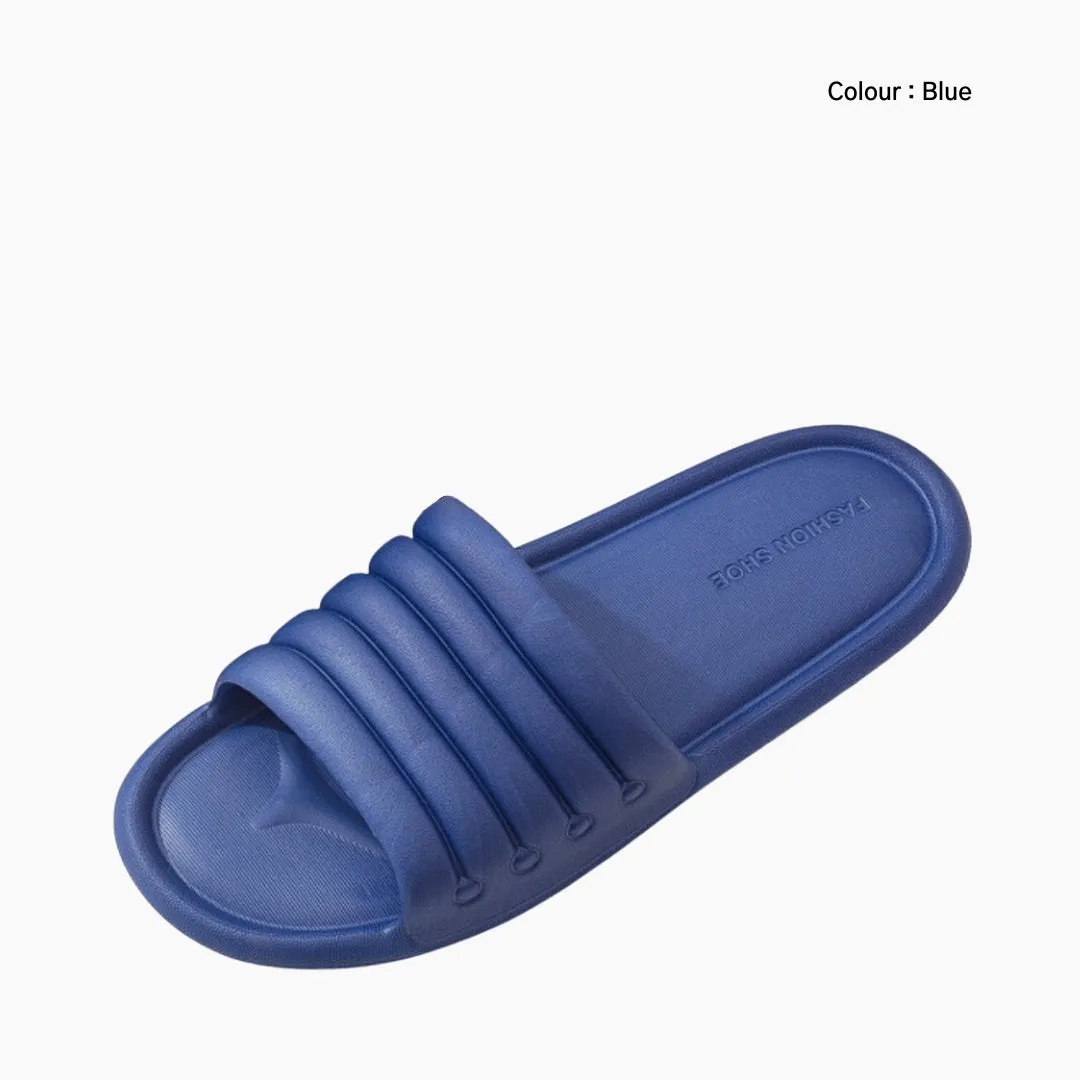 Non-Slip Sole, Round Toe : Indoor Slippers for Women
