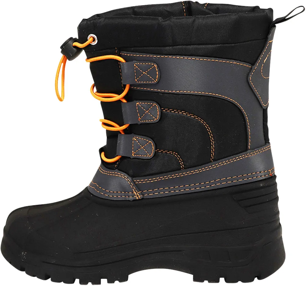 Norty Lightweight Fleece Lined Snow Boots for Toddler Boy's Girl's Unisex