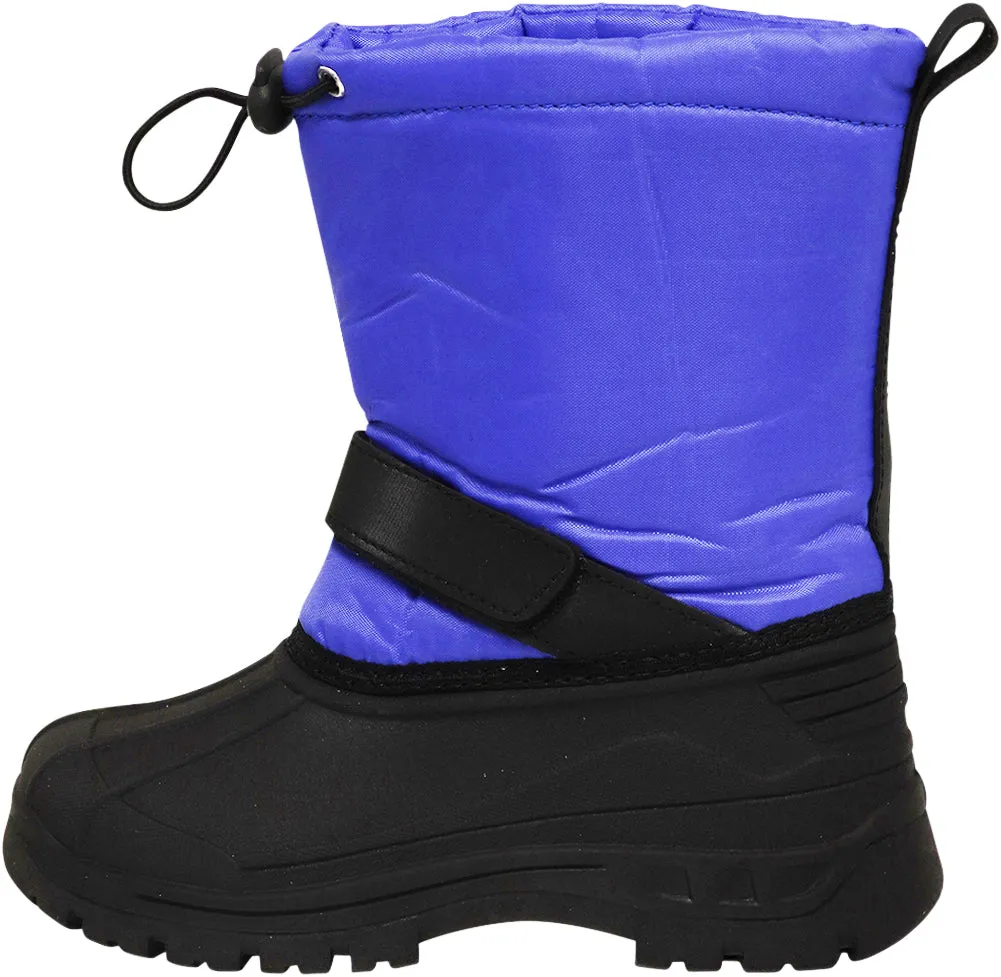 Norty Lightweight Fleece Lined Snow Boots for Toddler Boy's Girl's Unisex