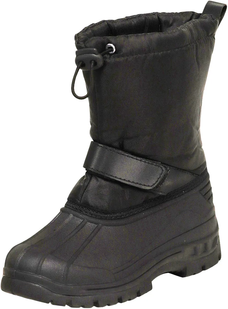 Norty Lightweight Fleece Lined Snow Boots for Toddler Boy's Girl's Unisex