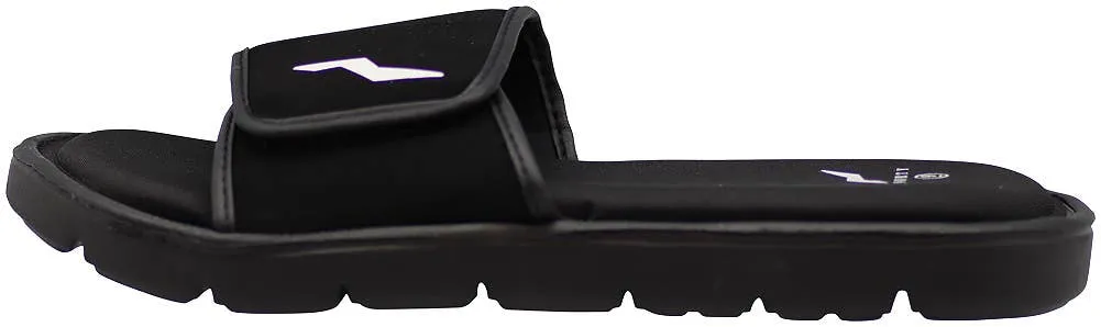 Norty WOMENS 5-10 MEM FOAM SANDAL BLACK