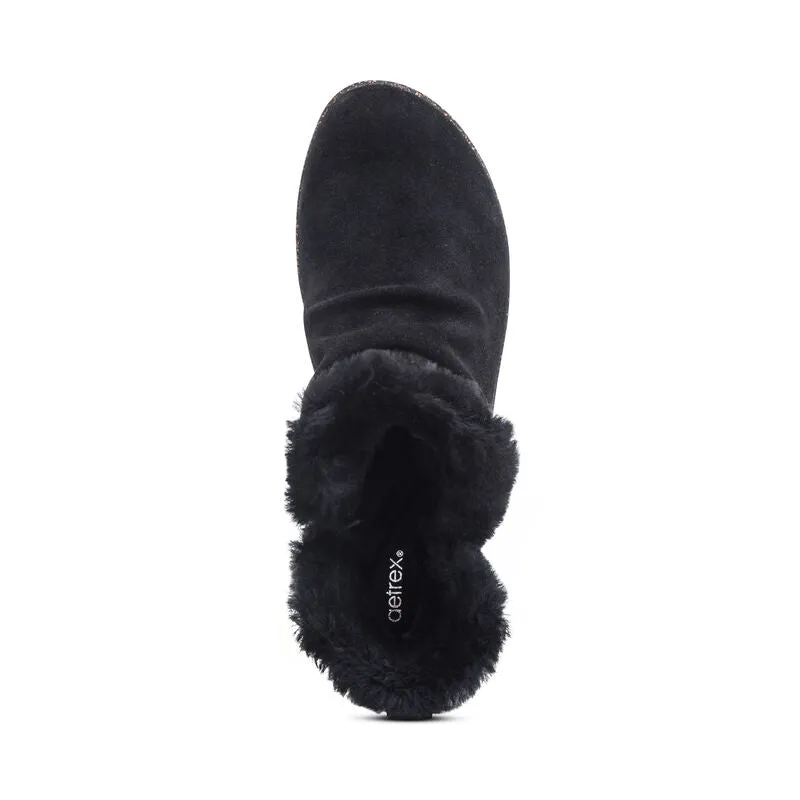 Remi Cozy Ankle Boot in Black