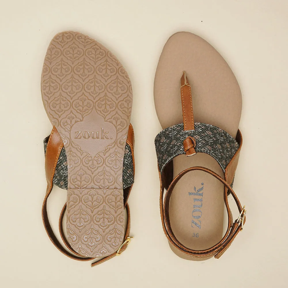 Shalimar Baug T Strap Sandal
