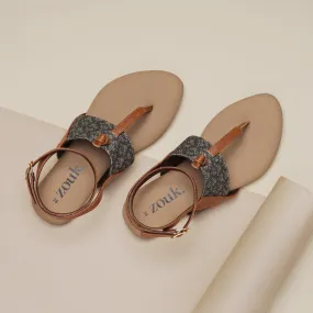 Shalimar Baug T Strap Sandal