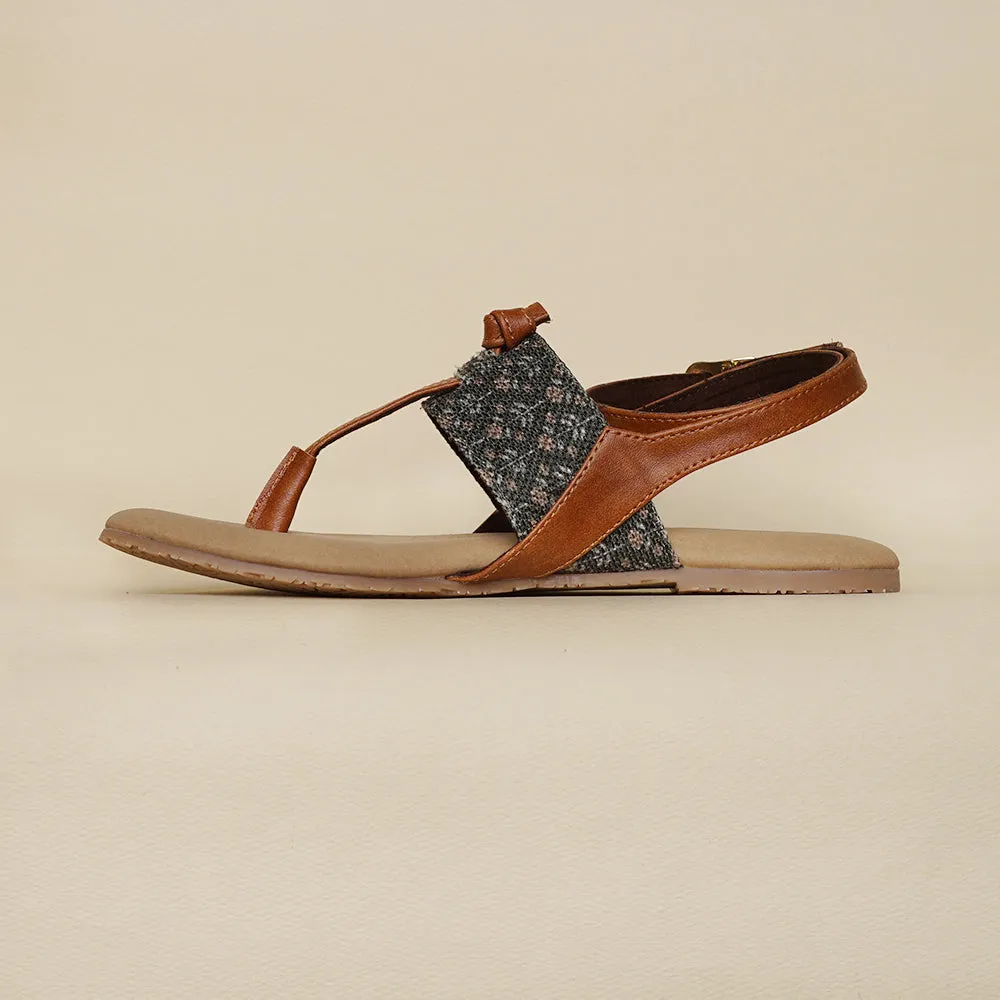 Shalimar Baug T Strap Sandal