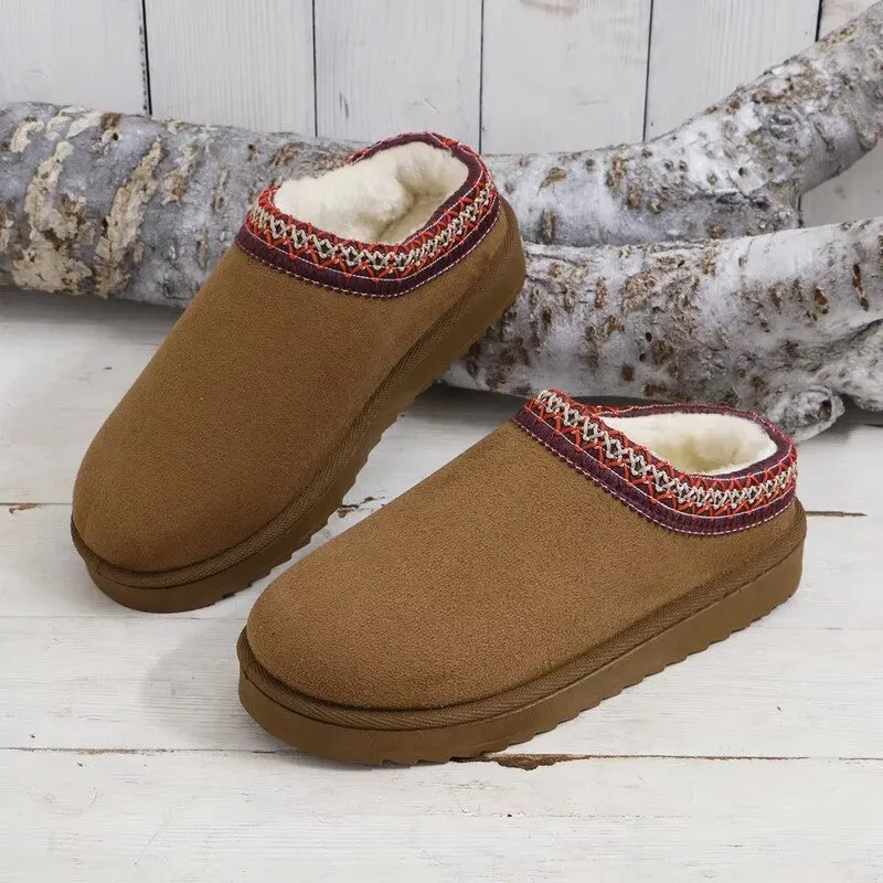 Snow Glow Slippers: Cozy Radiance