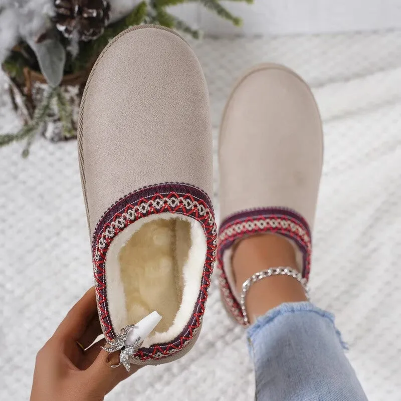 Snow Glow Slippers: Cozy Radiance