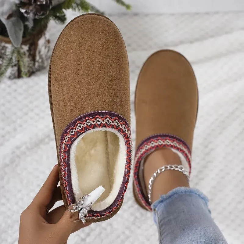 Snow Glow Slippers: Cozy Radiance