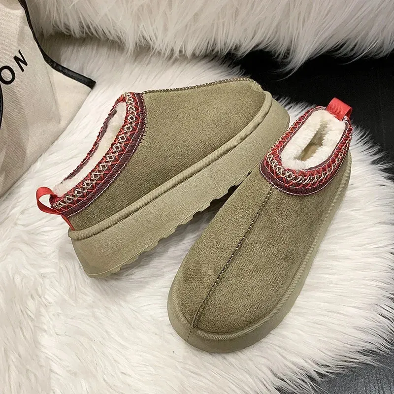 Snow Glow Slippers: Cozy Radiance