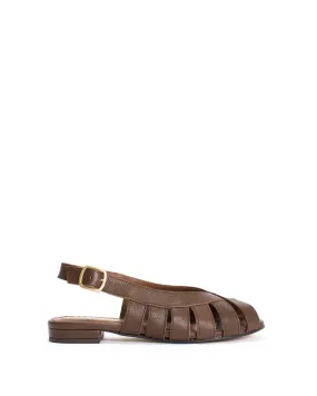 Sophie 20 Grained vegetable tanned calf Coffee brown