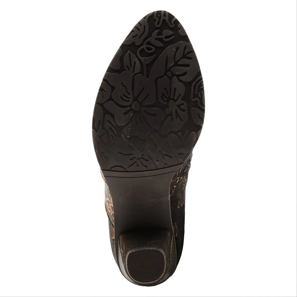 Spring Step Shoes L'Artiste Malagie Croco Women's Unique Hand Painted Leather Boots