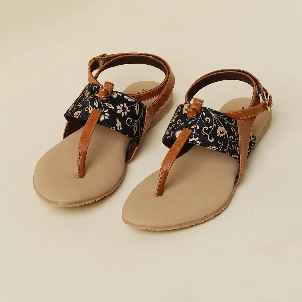 Srinagar Garden T Strap Sandal