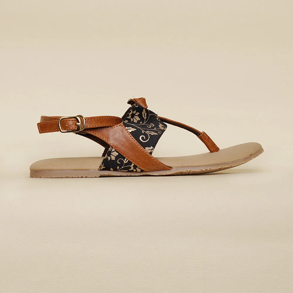Srinagar Garden T Strap Sandal