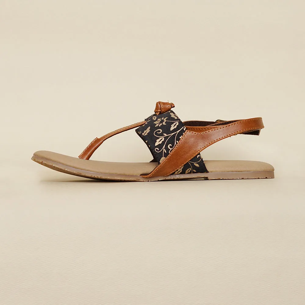 Srinagar Garden T Strap Sandal