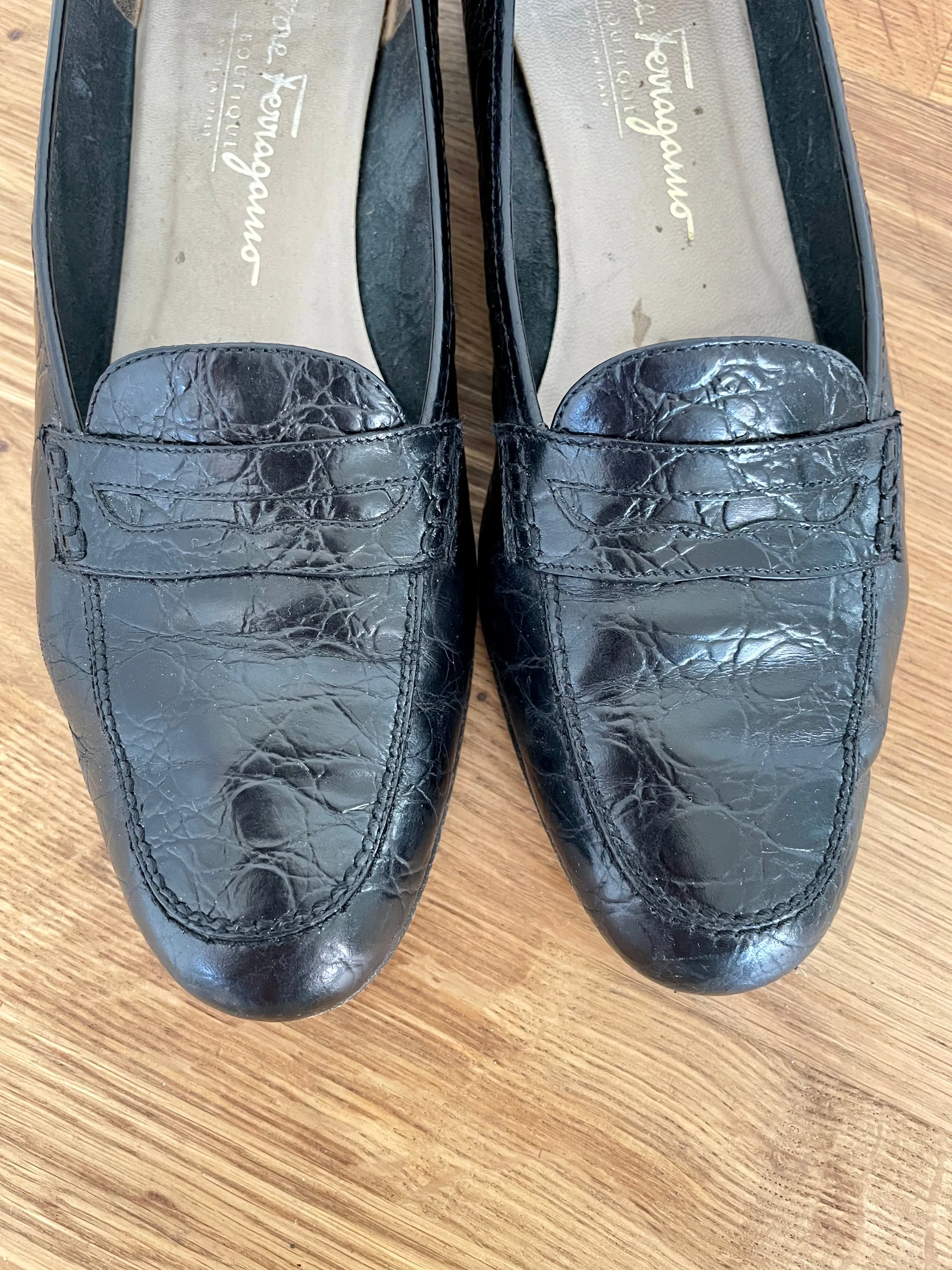 Vintage Ferragamo Loafers